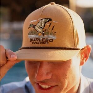 BURLEBO Cap - Duck on Pond Embroidery